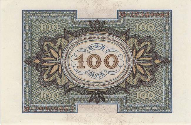 100 Mark 1920